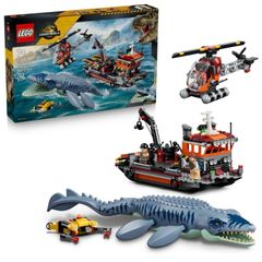 LEGO Jurassic World 77983 Mosasaurus Dinosaur Boat Attack
