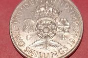 England 1945 George Vi Florin Uncirculated