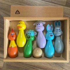 ELC Wooden Skittles toddler toy