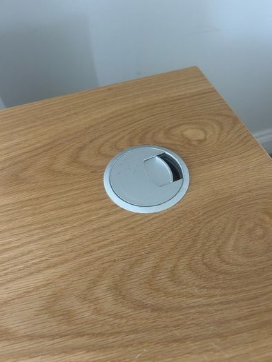 Solid wood desk