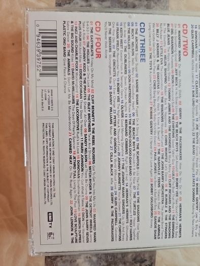 101 Sixties Hits 4CD Boxset