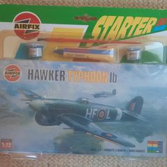 Vintage Airfix Model Starter Kit - Hawker Typhoon Aircraft lb