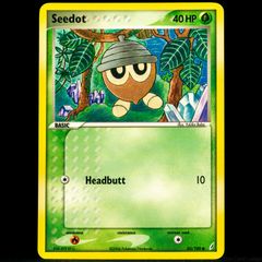 Seedot 60/100 Common EX Crystal Guardians Pokemon Card 2007