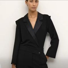 Karen by Simonsen Tuxedo Jumpsuit