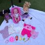 3 Dolls with Clothes Seat and Accessories Bundle Image 5