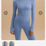 New Adanola sky blue long sleeve top Image 2