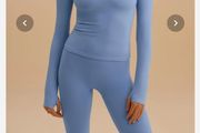 New Adanola sky blue long sleeve top