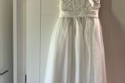 Communion dress with head piece