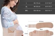 Pregnancy Support Belt, Pelvic Maternity Belt for Pregnant Women Adjustable No-Slip Pregnancy Maternity Belly Bands Support Belt