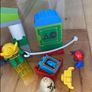 Huge preschool bundle Brio wooden Lego Duplo tracks trains play food Lego Duplo Image 2