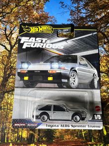 Toyota AE86 fast and furious hot wheels premium