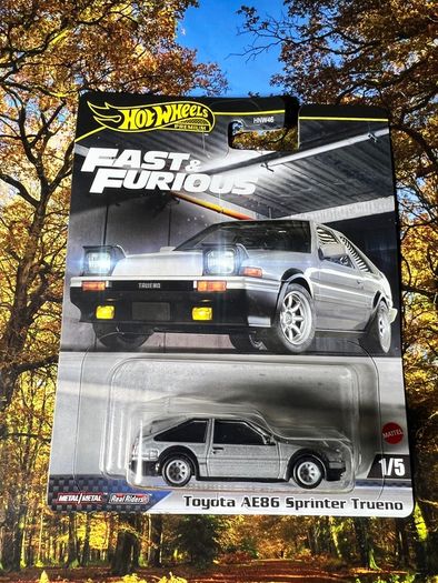 Toyota AE86 fast and furious hot wheels premium