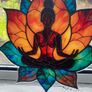Lotus Budda Suncatcher Image 5