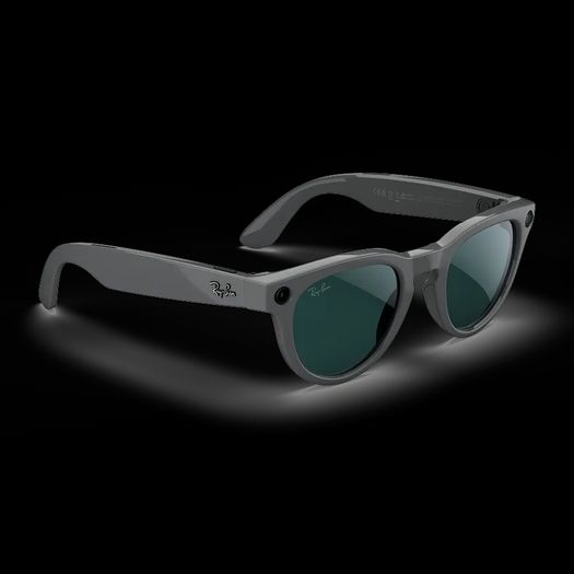 RAYBAN META HEADLINER - GEN 2 Sunglasses in Asteroid Grey and Clear/Emerald