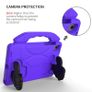 For Samsung Galaxy Tab A8 10.5 2021 Kids Friendly Case Shockproof Cover With Thumbs Up - Purple Image 3