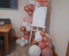 Party Balloons and Stand