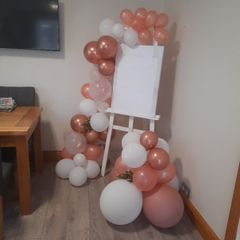 Party Balloons and Stand