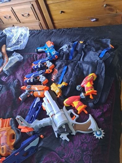 Nerf guns collection