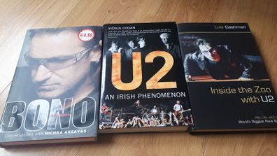 Collection Of 12 U2 Books - Including Some Exclusives