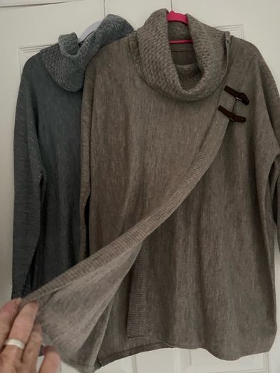 Plus Size jumper 100 % Merino Wool