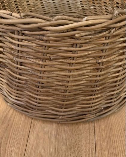 Wicker Christmas tree skirt
