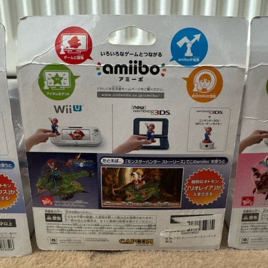 amiibo monster hunter stories x4