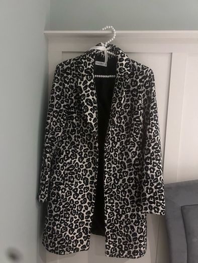 Stunning Leopard Print Gallery Coat / Never worn