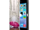 iPhone 5C - Personalised wallet case - Black
