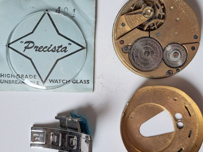 Lot of Antique & Vintage Watch Parts  - see Description for Condition