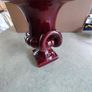Rare find Vintage Red Wing Pottery urn vase Handcrafted in portugal. Image 9