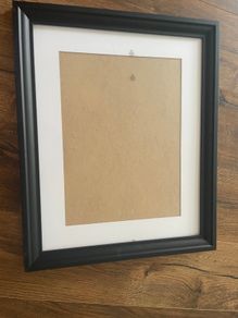 Picture Frame, black stained, 40x50 cm