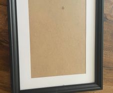 Picture Frame, black stained, 40x50 cm