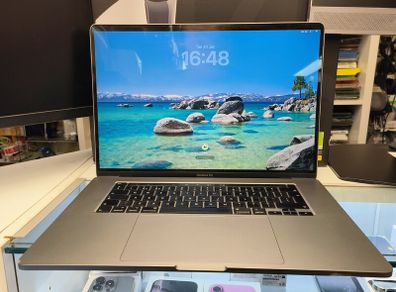 MacBook Pro A2141 2019 16" i7-9750H 32GB  Radeon 5300 / 32 Gram / 1TB NVMe  mac OS Tahoe cycle count :32