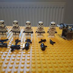 Lego star wars minifigures stormtroopers