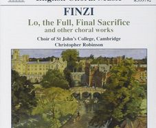 Finzi. Lo, the full, Final Sacrifice. CD. Free Postage!