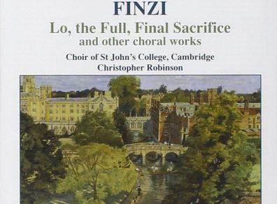 Finzi. Lo, the full, Final Sacrifice. CD. Free Postage!