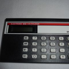 Mini Slimline Pocket Calculator for Sale