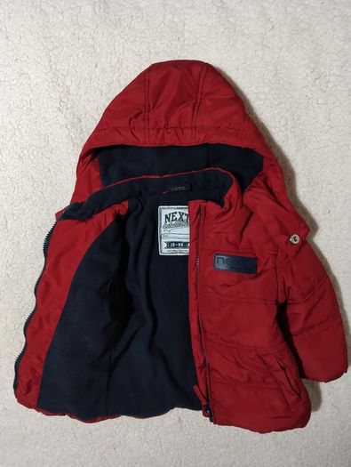 Next Waterproof Fleece lined Warm Hooded Jacket