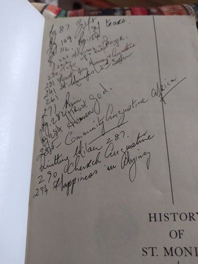 Rare. History of St. Monica, MGR. Bougaud,, Augustine Publishing Co.1983