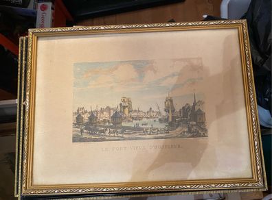 Prints - vintage french port scenes