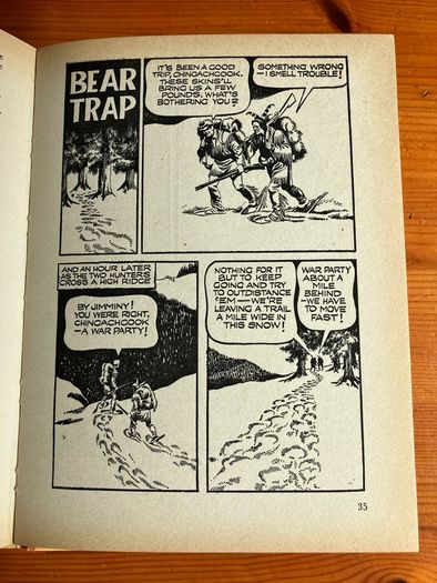 Vintage annual: 'Hawkeye And The Last of the Mohicans'