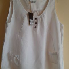 TU Top 100% .Linen