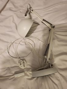 Ikea Forsa Work desk lamp white