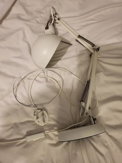 Ikea Forsa Work desk lamp white