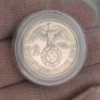 2 Reichsmark 1937 A Berlin WW2 Silver Coin third Reich Image 2