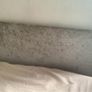 Double bedframe grey suede Image 5