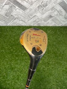Vintage Wilson Staff II 4300 Epoloc Face 4-Wood Aqua Tite True Temper Steel Shaft RH