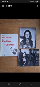 1972 The Getaway Pressbook & Photos Steve McQueen