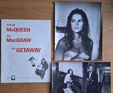 1972 The Getaway Pressbook & Photos Steve McQueen