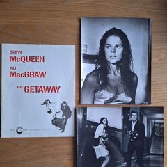 1972 The Getaway Pressbook & Photos Steve McQueen